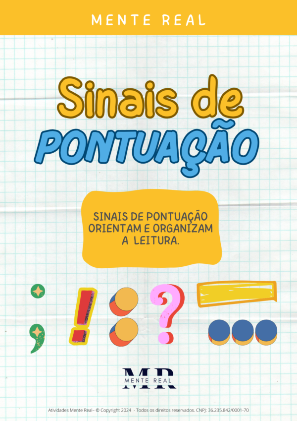 Atividade de Português - Sinais de Pontuação