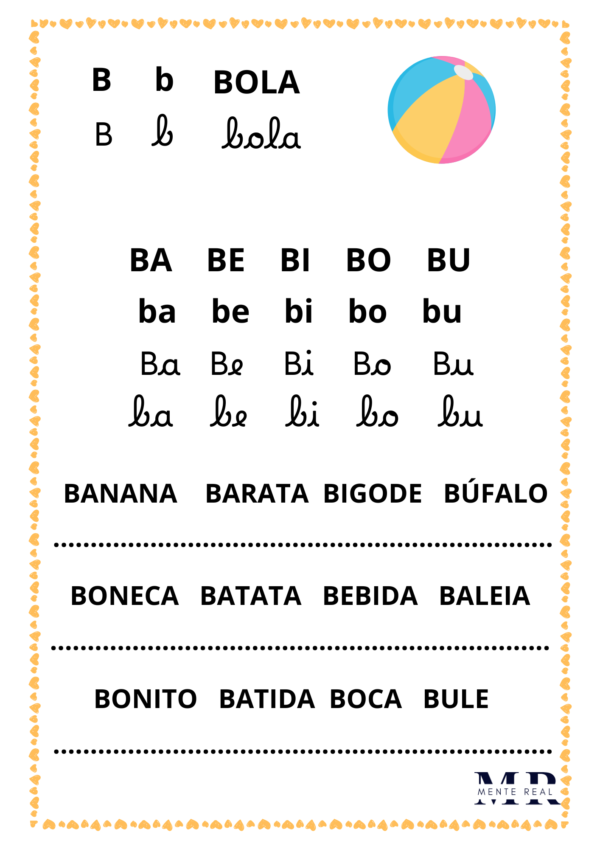 Caderno de Consoantes e  Sílabas + bônus com letra cursiva - Imagem 2
