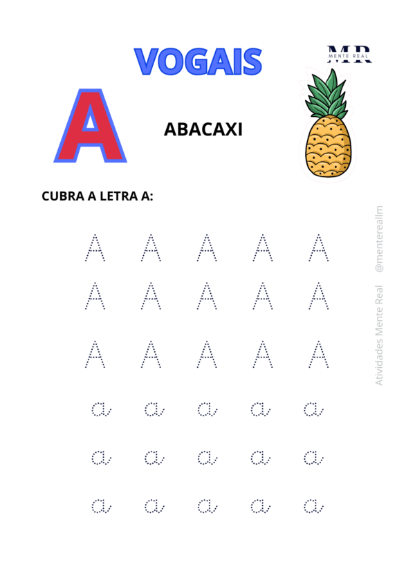 Apostila Conhecendo as Vogais - Imagem 5