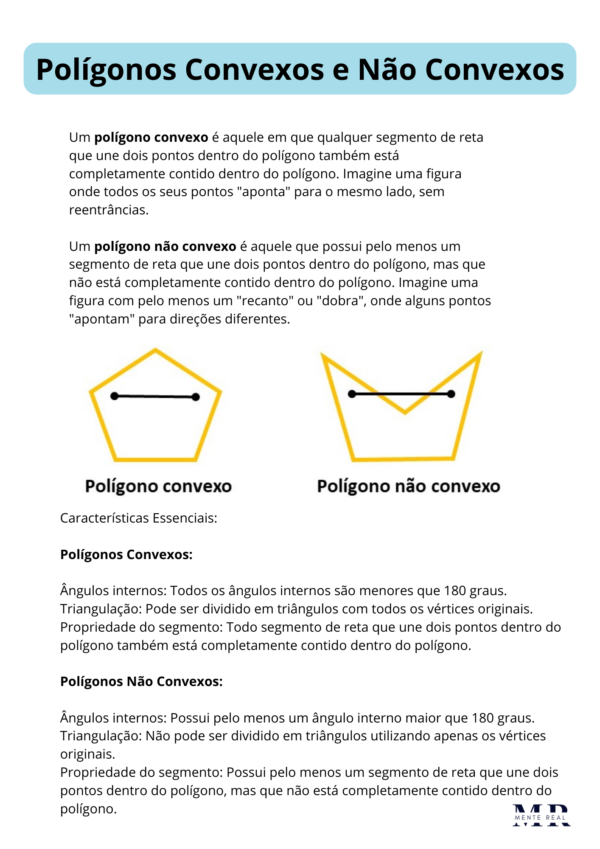 Apostila de Matemática sobre Polígonos - Imagem 4
