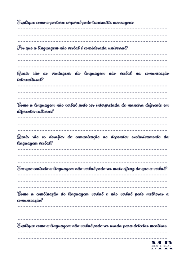 Apostila de Linguagem Verbal e Não Verbal - Imagem 4