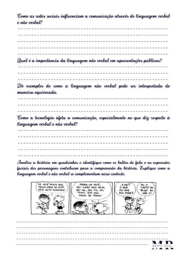 Apostila de Linguagem Verbal e Não Verbal - Imagem 5