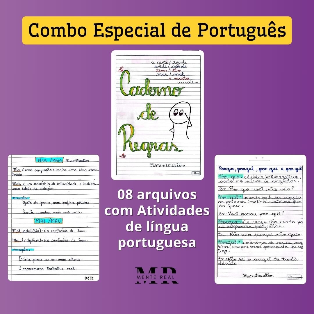 Combo Especial de Português