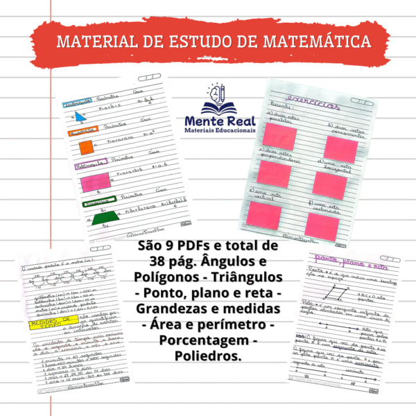 Material de Estudo de Matemática