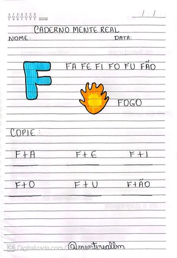 Kit de Atividades de Sílabas Simples com letra BASTÃO. - Imagem 3