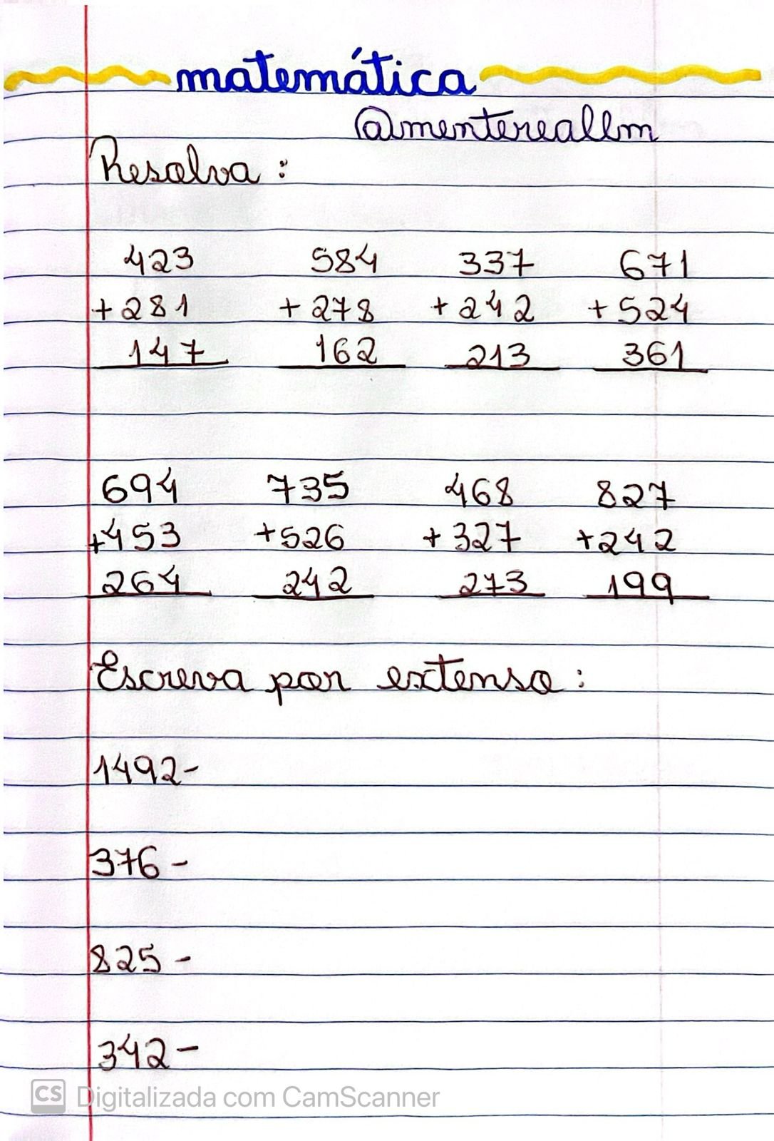Caderno de atividades para casa do 1º e 4º Ano - Imagem 5