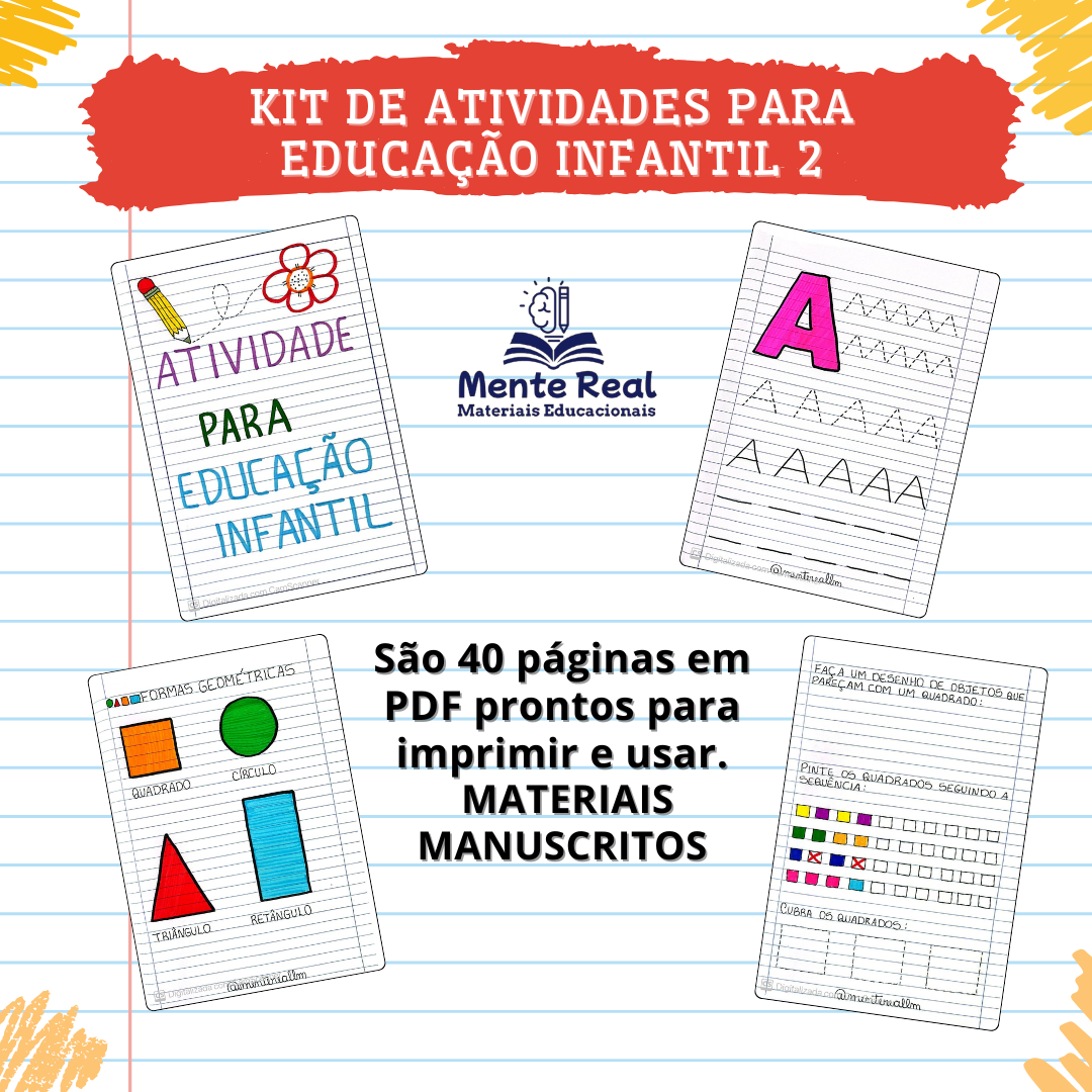 Kit de Atividades para Educação Infantil - Parte 2