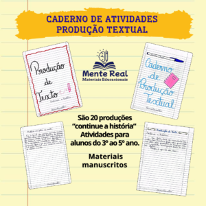 Caderno de Atividades - Produção textual