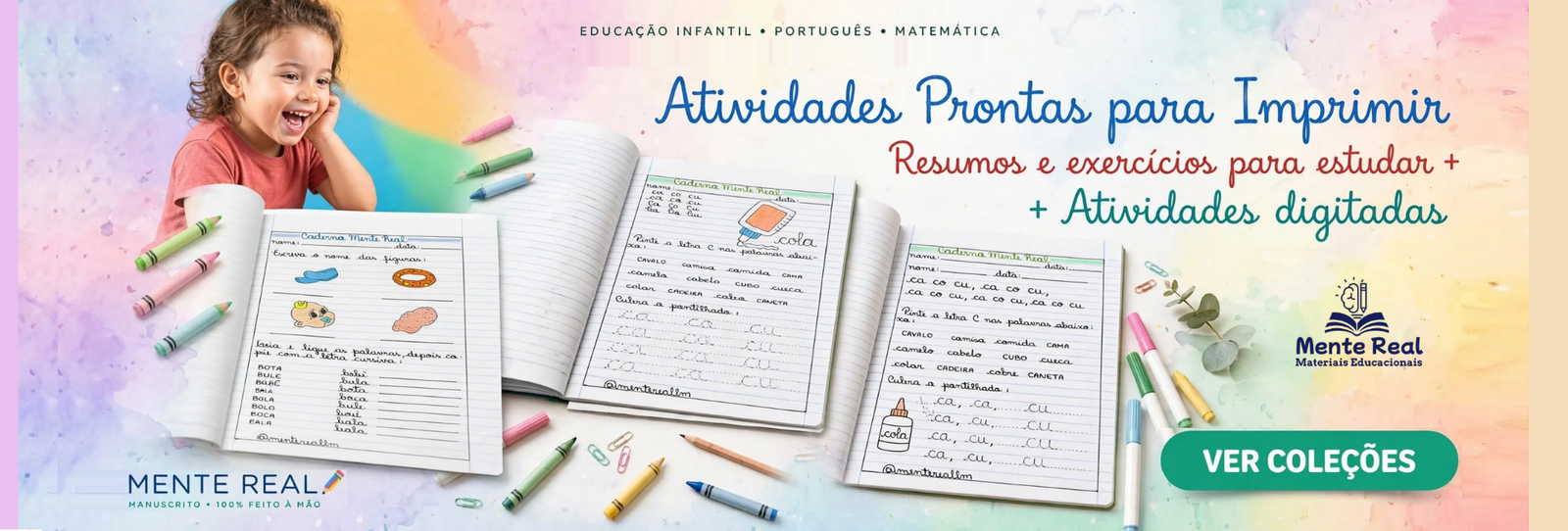 Atividades Prontas para Imprimir - Mente Real